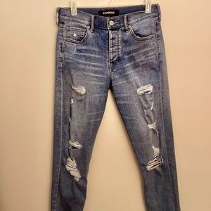 Express 0R Vintage Skinny High Rise Jeans